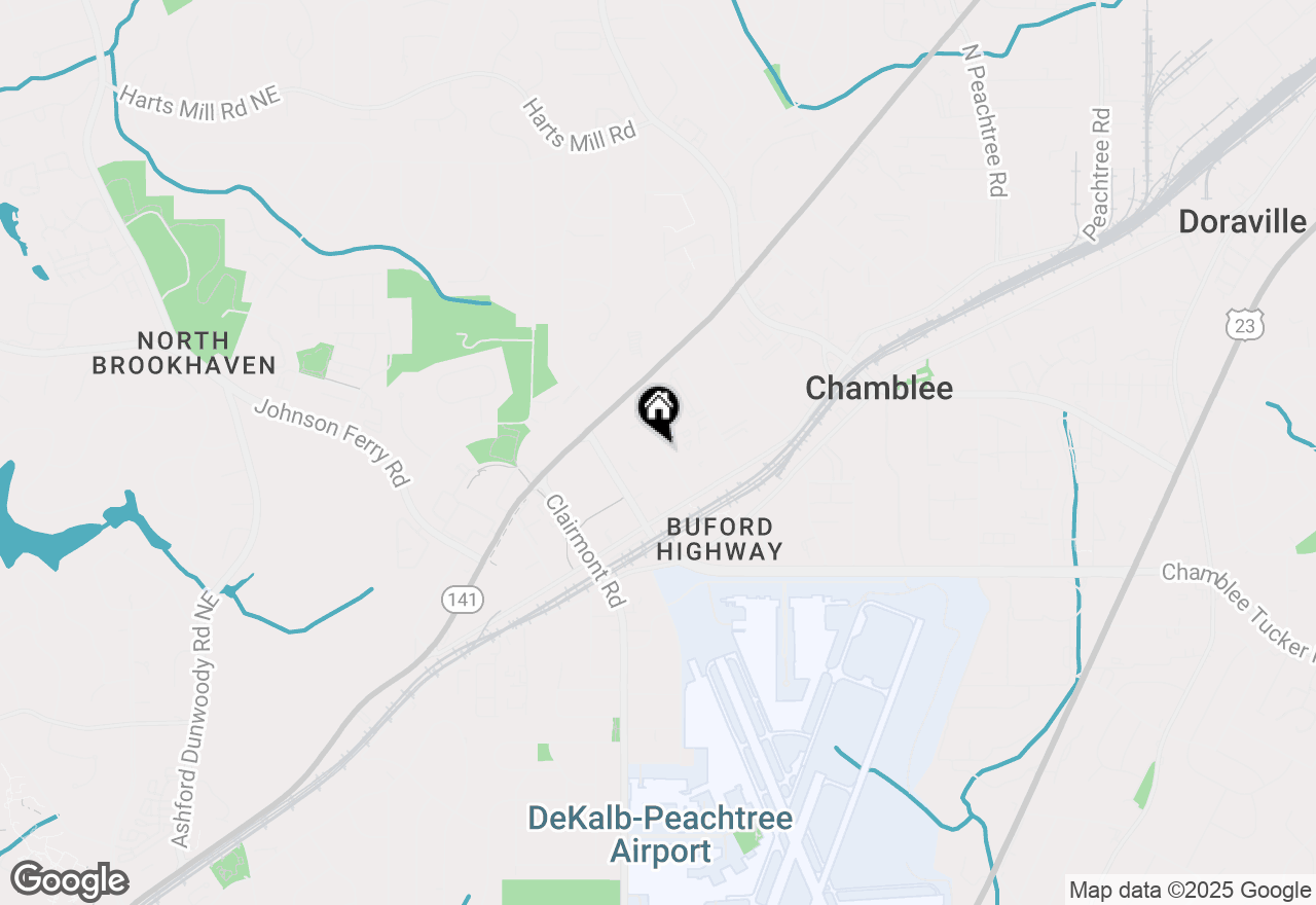 Map of 3400 Malone Drive #219, Chamblee, GA 30341