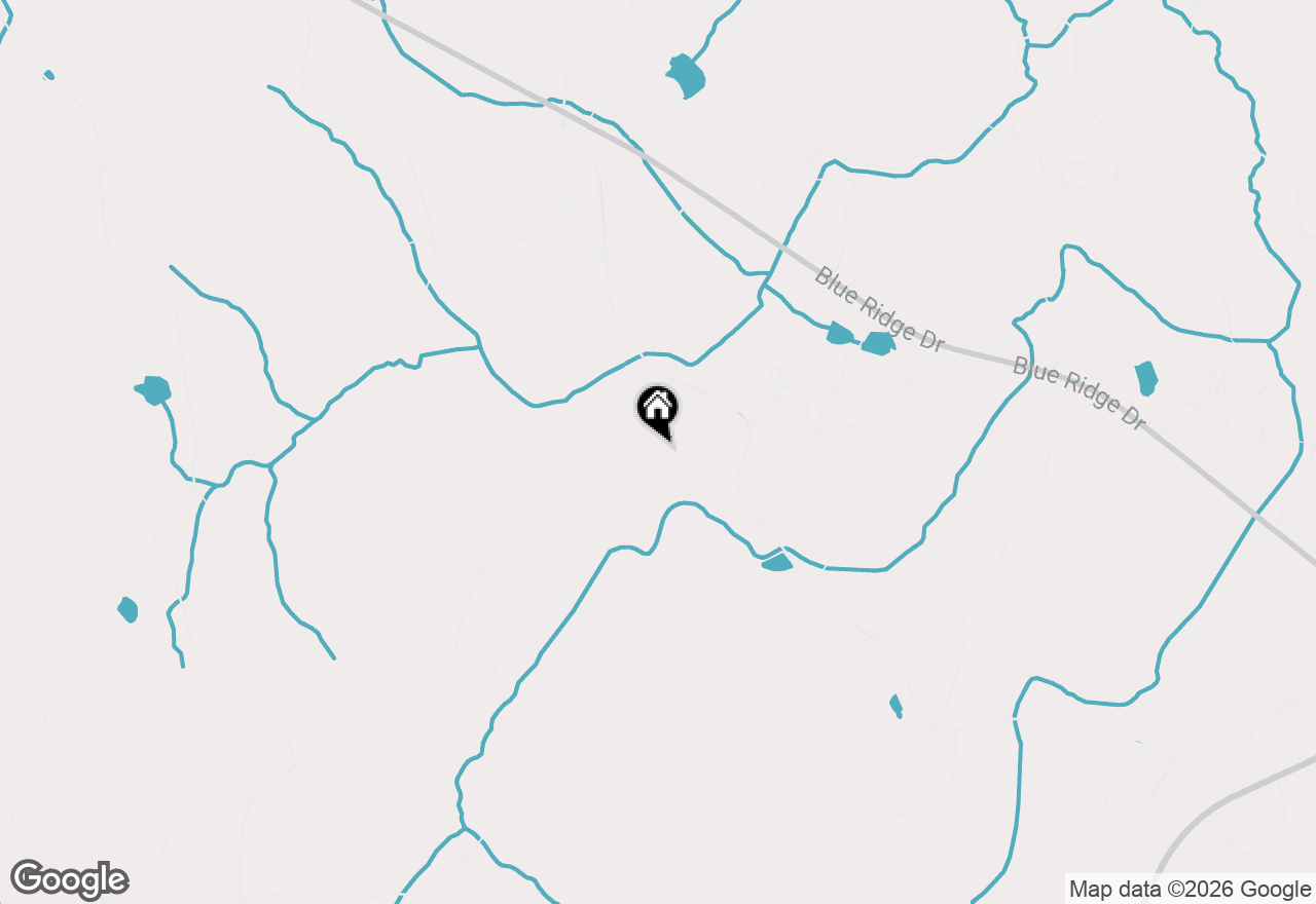 Map of 222 Sugar Creek Road, Blue Ridge, GA 30513