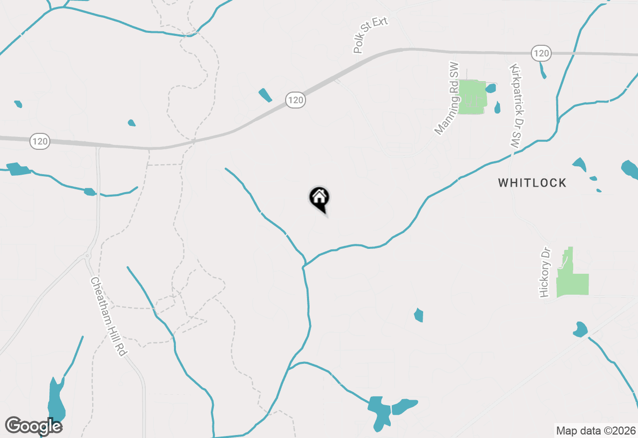 Map of 1141 Chestnut Hill Cir, Marietta, GA 30064