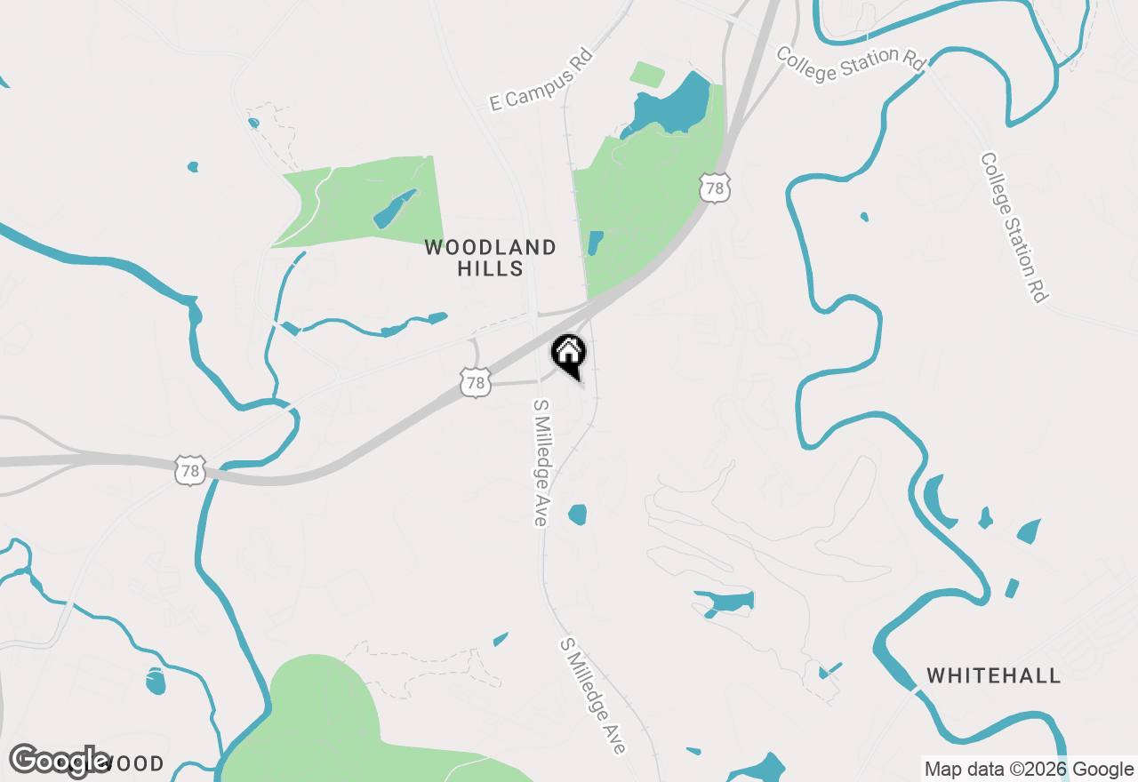 Map of 2165 S Milledge Avenue #E6, Athens, GA 30605
