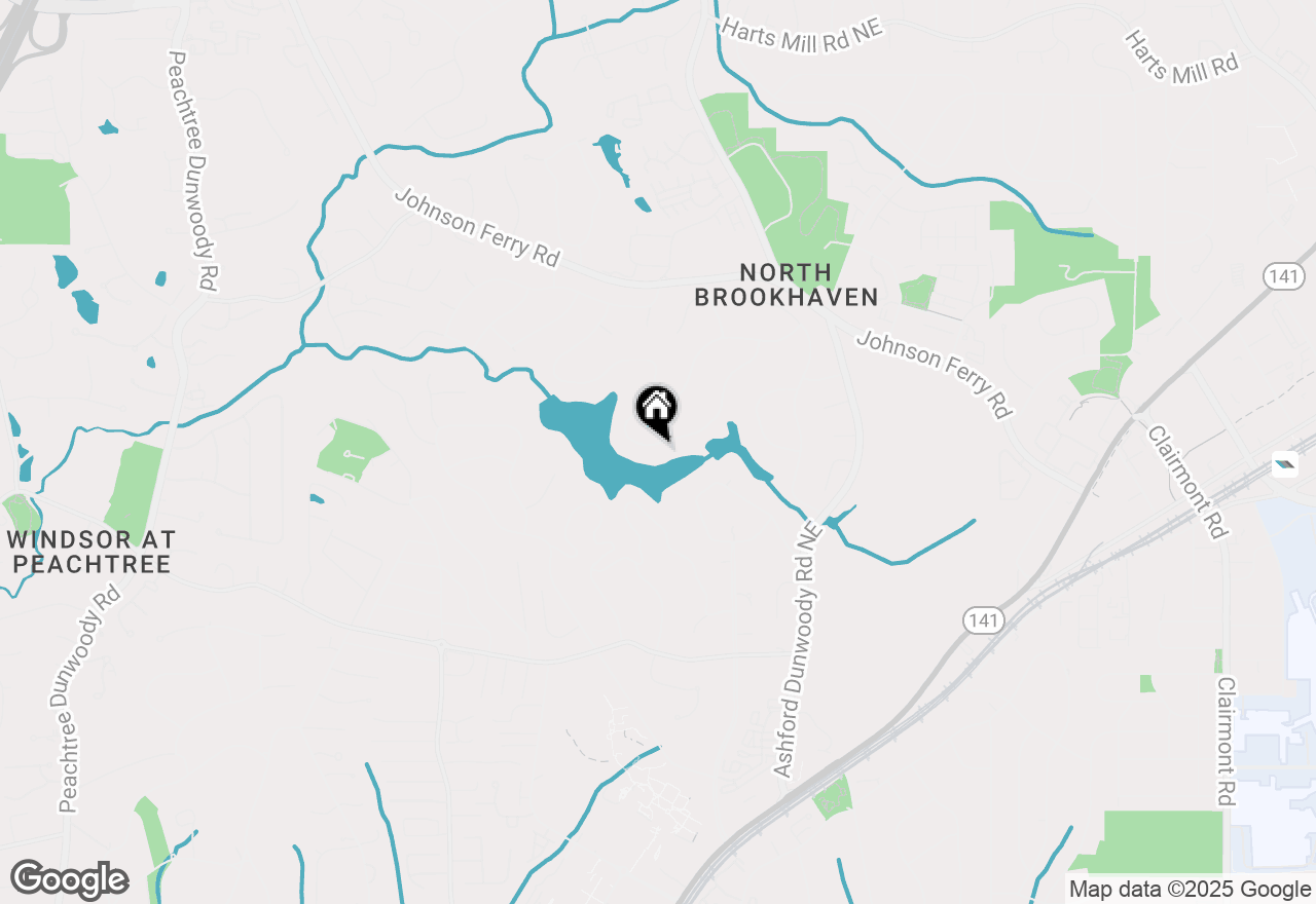 Map of 1359 Ragley Hall Road Ne, Brookhaven, GA 30319