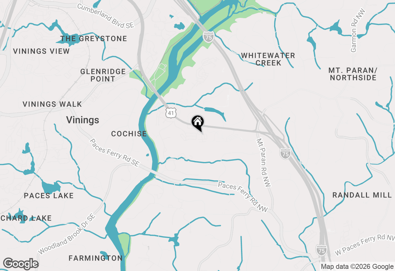 Map of 4248 River Green Drive Nw #307, Atlanta, GA 30327