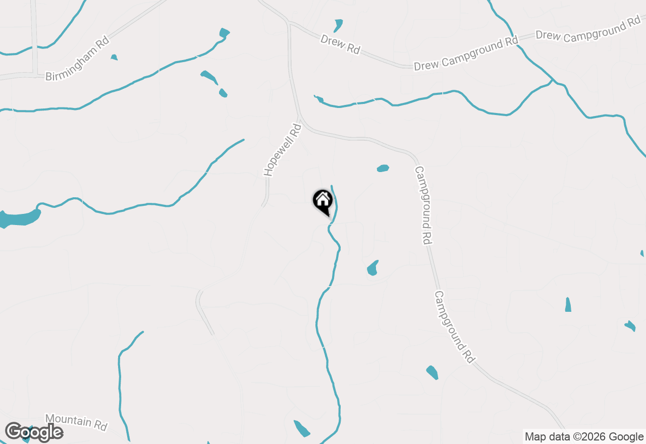 Map of 125 Waverly Drive, Alpharetta, GA 30004