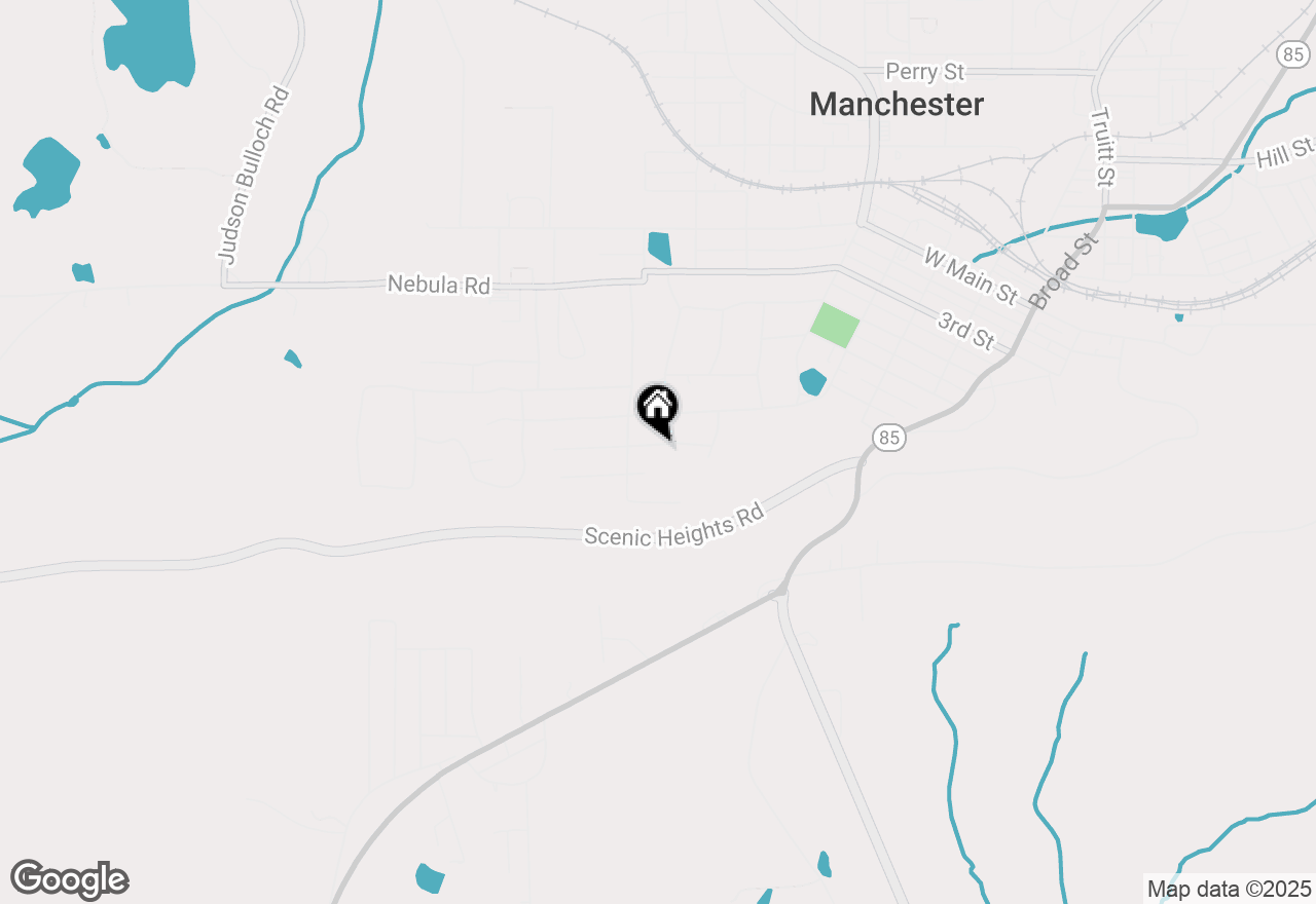 Map of 621 Pinecrest Drive, Manchester, GA 31816