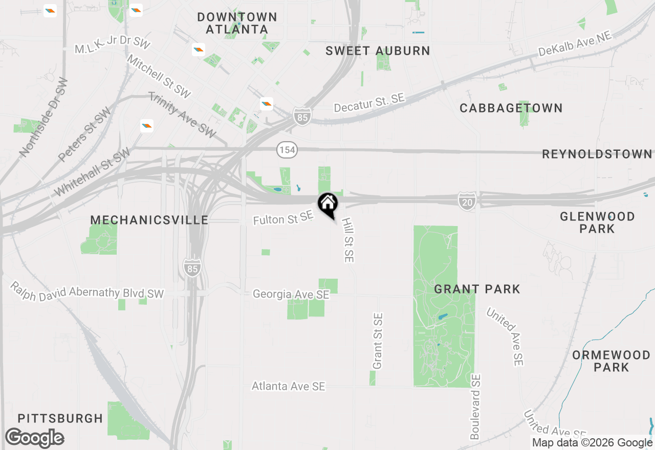 Map of 479 Kelly Street Se #2, Atlanta, GA 30312
