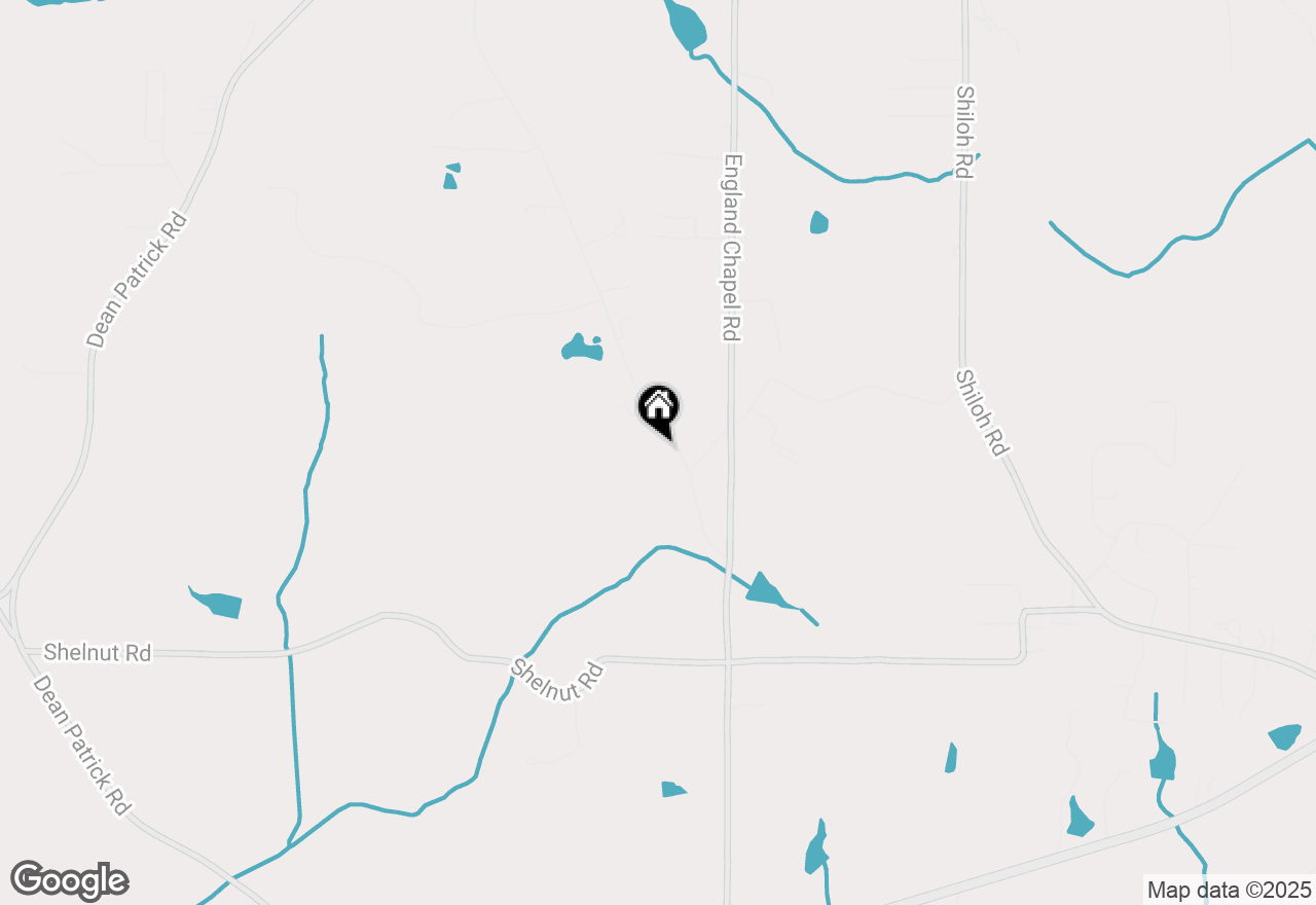 Map of 159 County Line Road, Jenkinsburg, GA 30234
