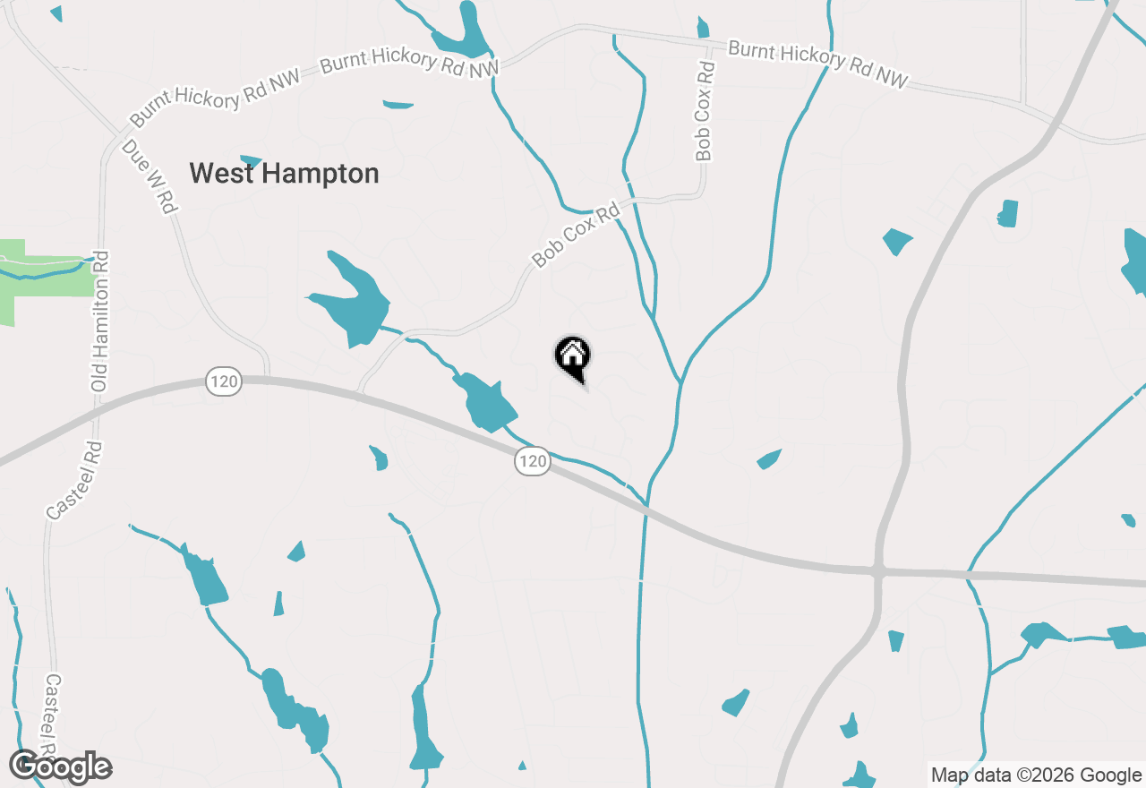 Map of 3038 Tottenham Lane, Marietta, GA 30064
