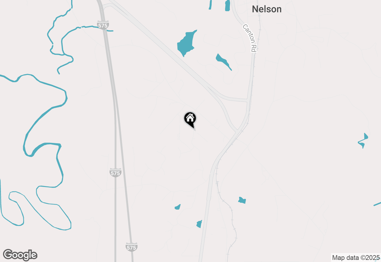 Map of 129 Heritage Oaks Drive, Ball Ground, GA 30107