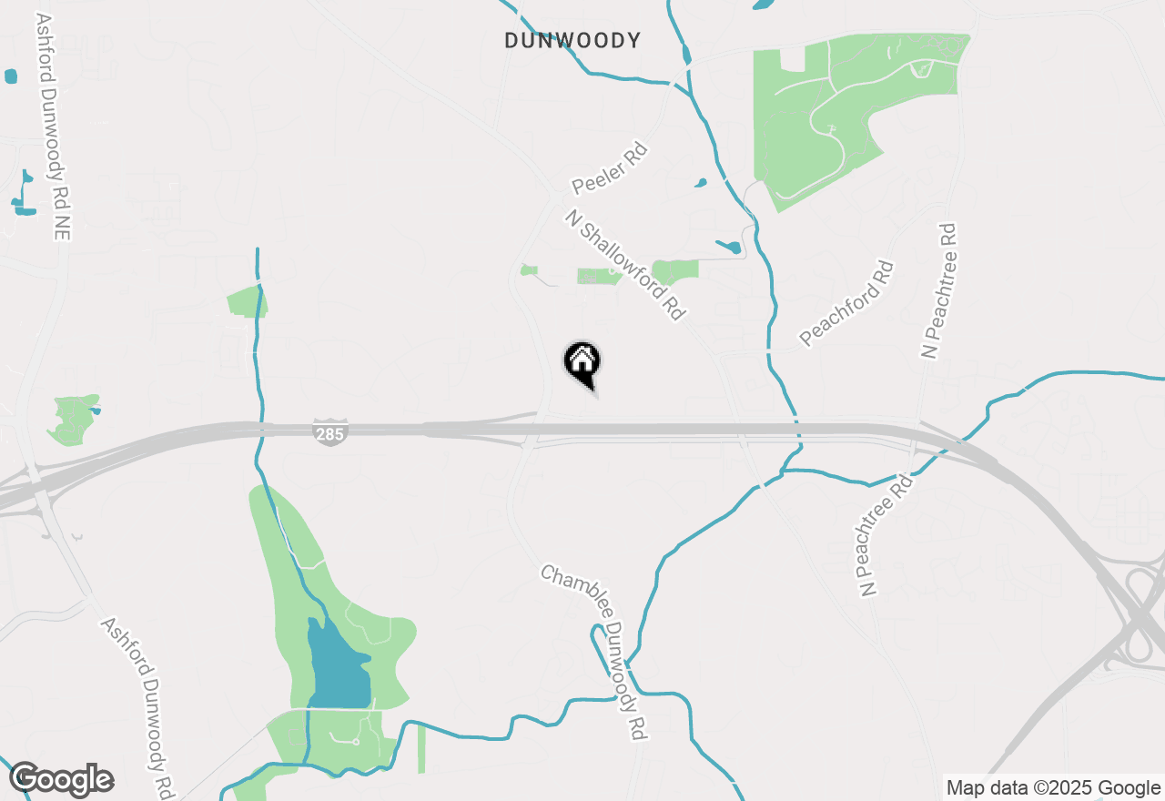 Map of 1850 Cotillion Drive #4306, Dunwoody, GA 30338