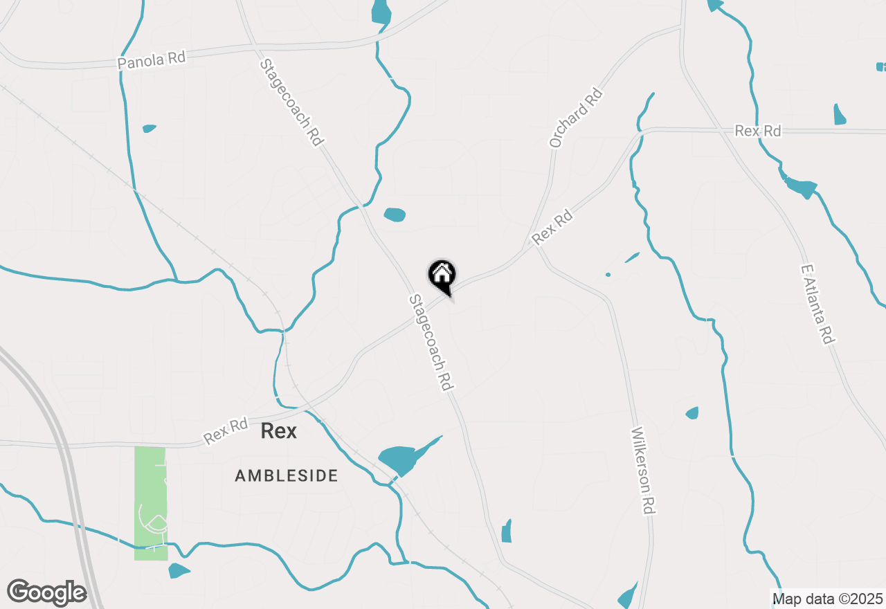 Map of 4031 Rex Road, Rex, GA 30273