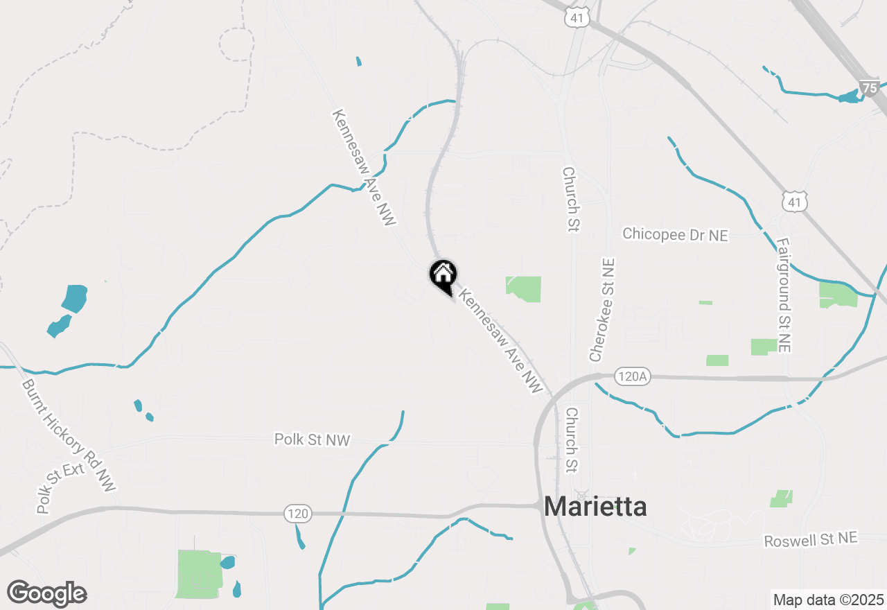 Map of 388 Talcott Circle Nw, Marietta, GA 30064