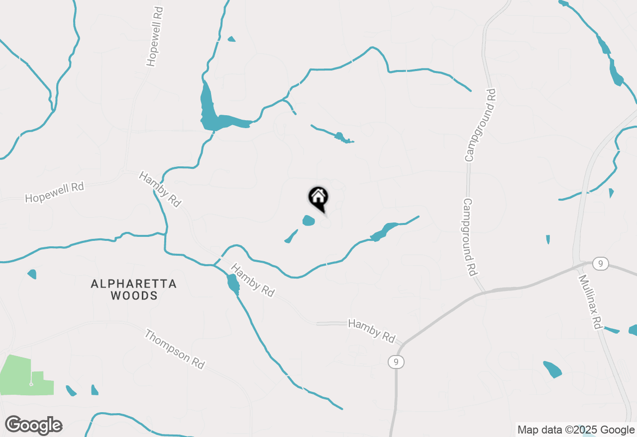 Map of 3940 Cottage Park Court, Alpharetta, GA 30004