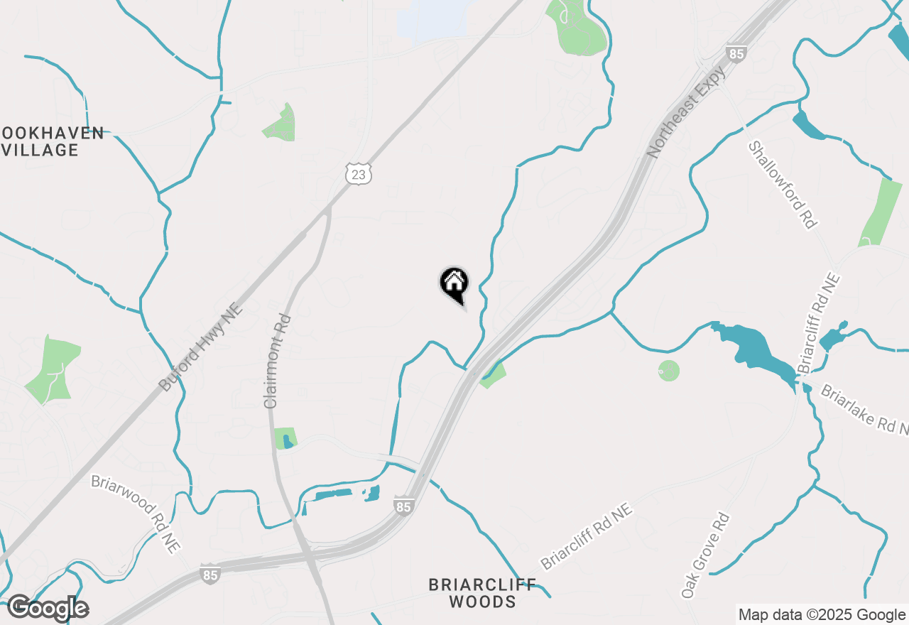 Map of 2099 Clairmont Terrace Ne, Atlanta, GA 30345