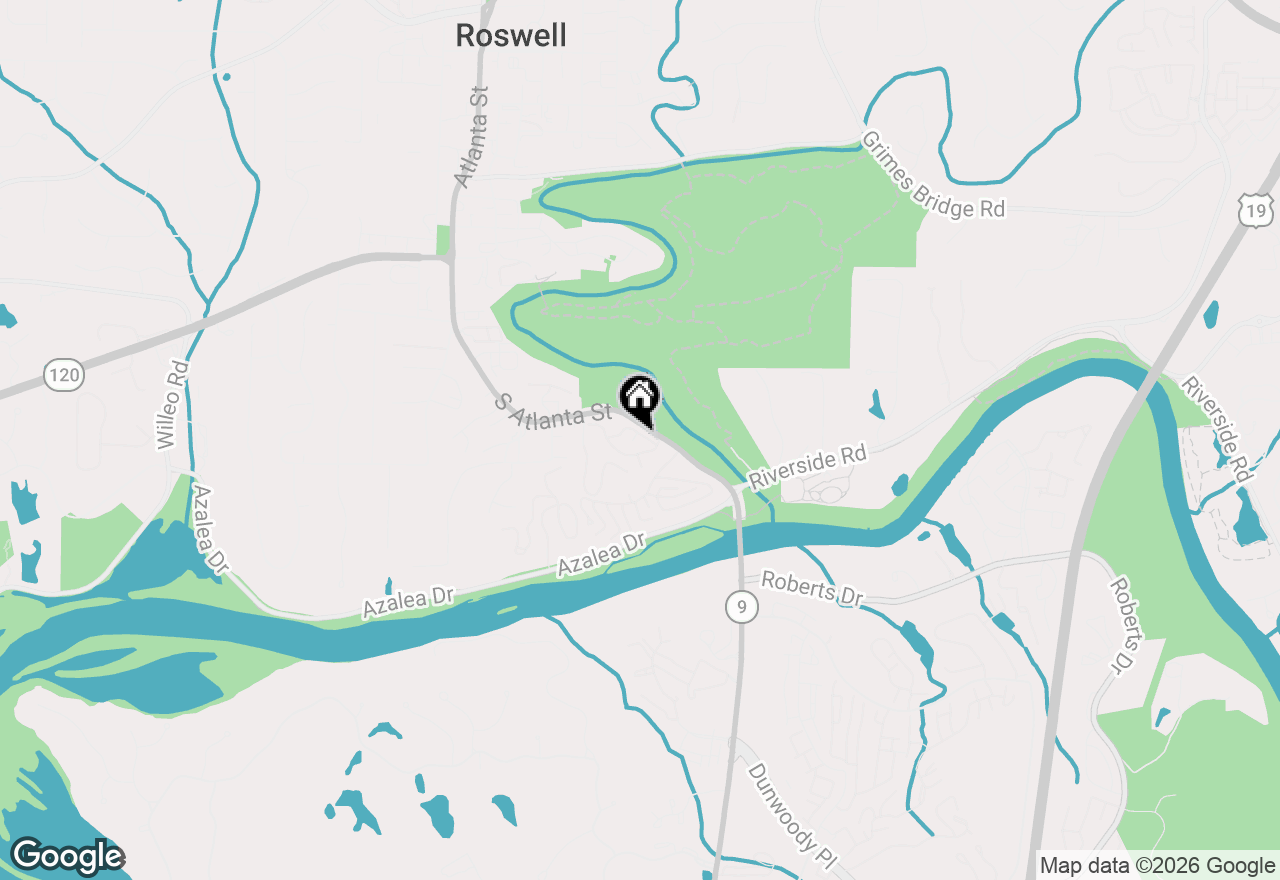 Map of 1003 River Mill Circle, Roswell, GA 30075