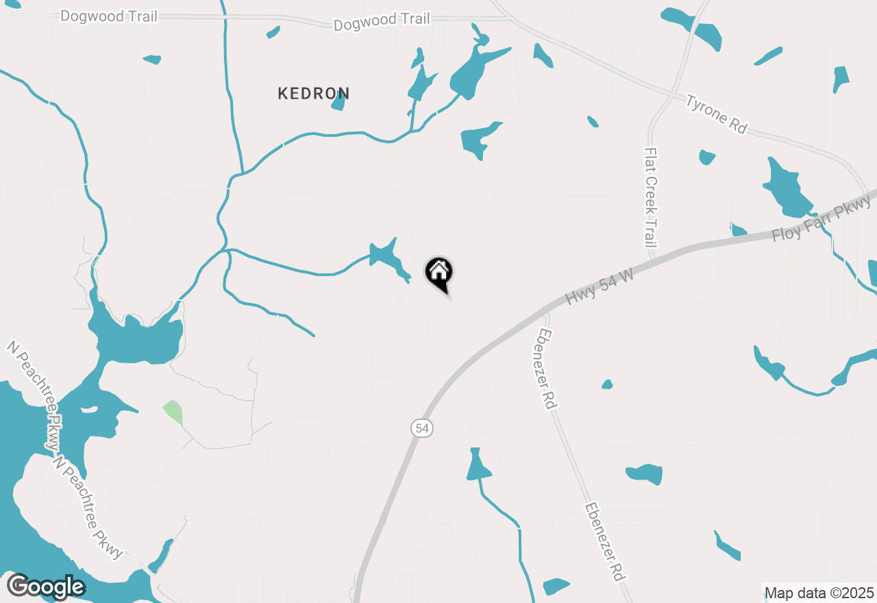 Map of 110 Old Mill Crossing, Fayetteville, GA 30214