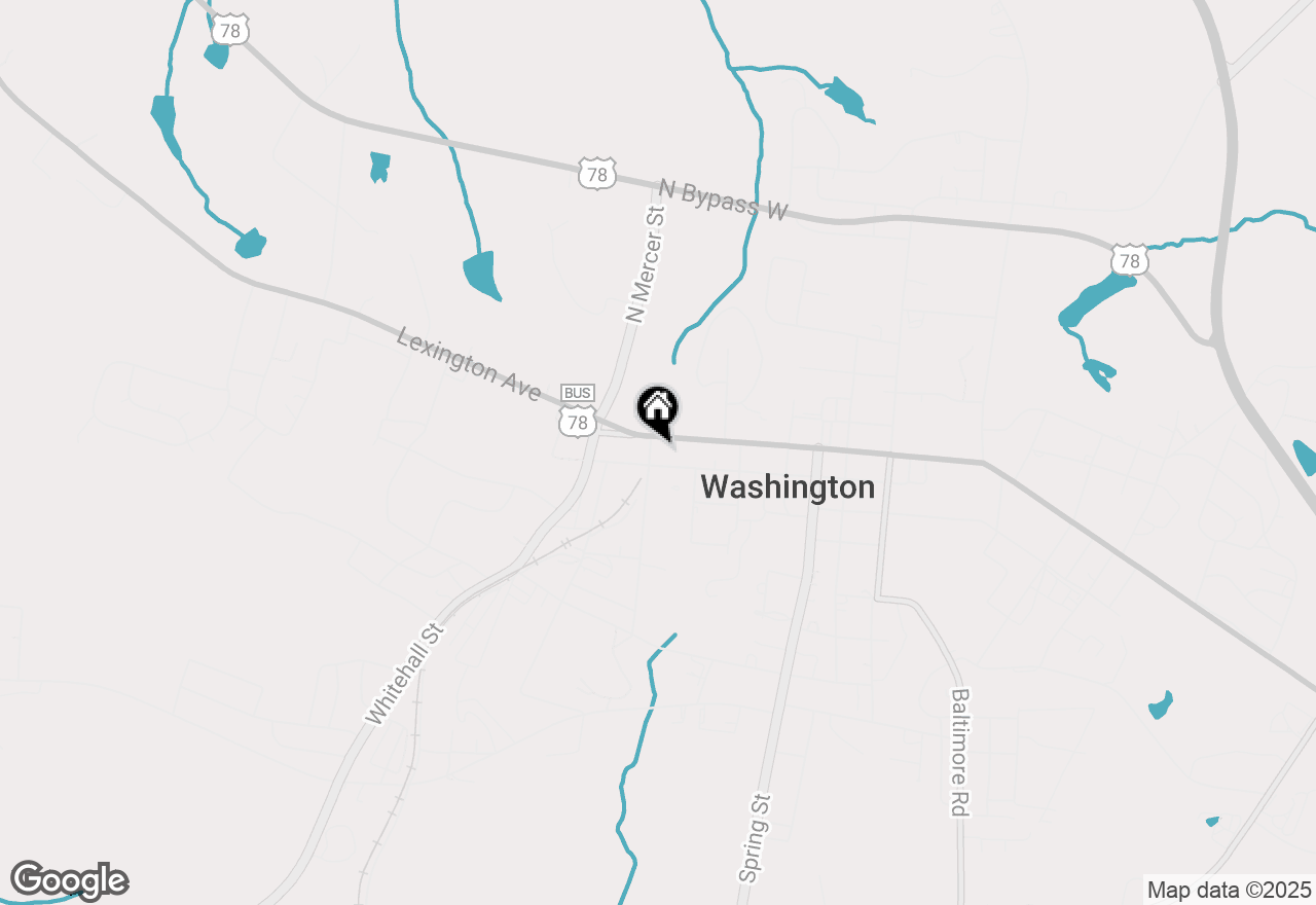 Map of 109 Depot Street, Washington, GA 30673