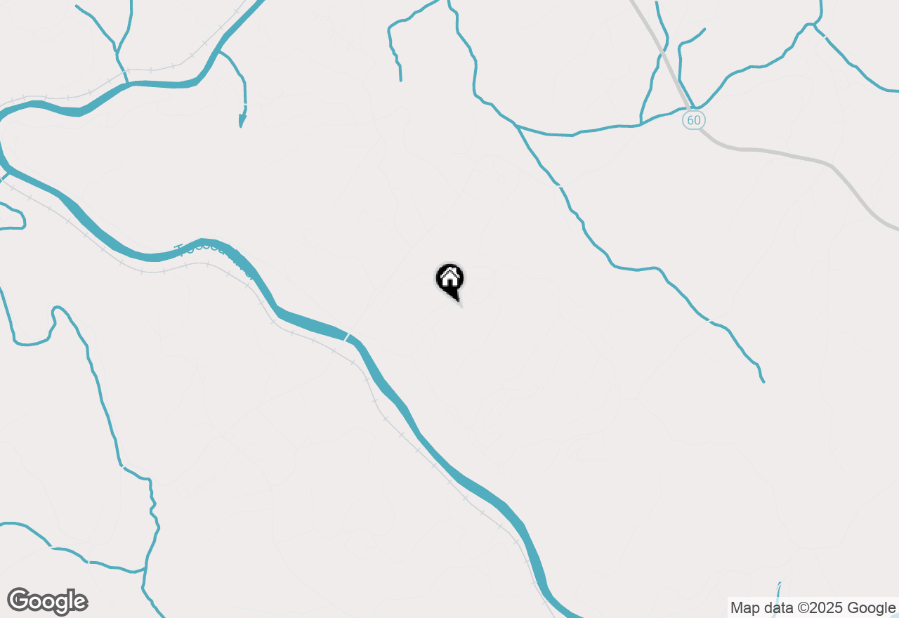 Map of HC 10 Old Toccoa Loop, Mineral Bluff, GA 30559