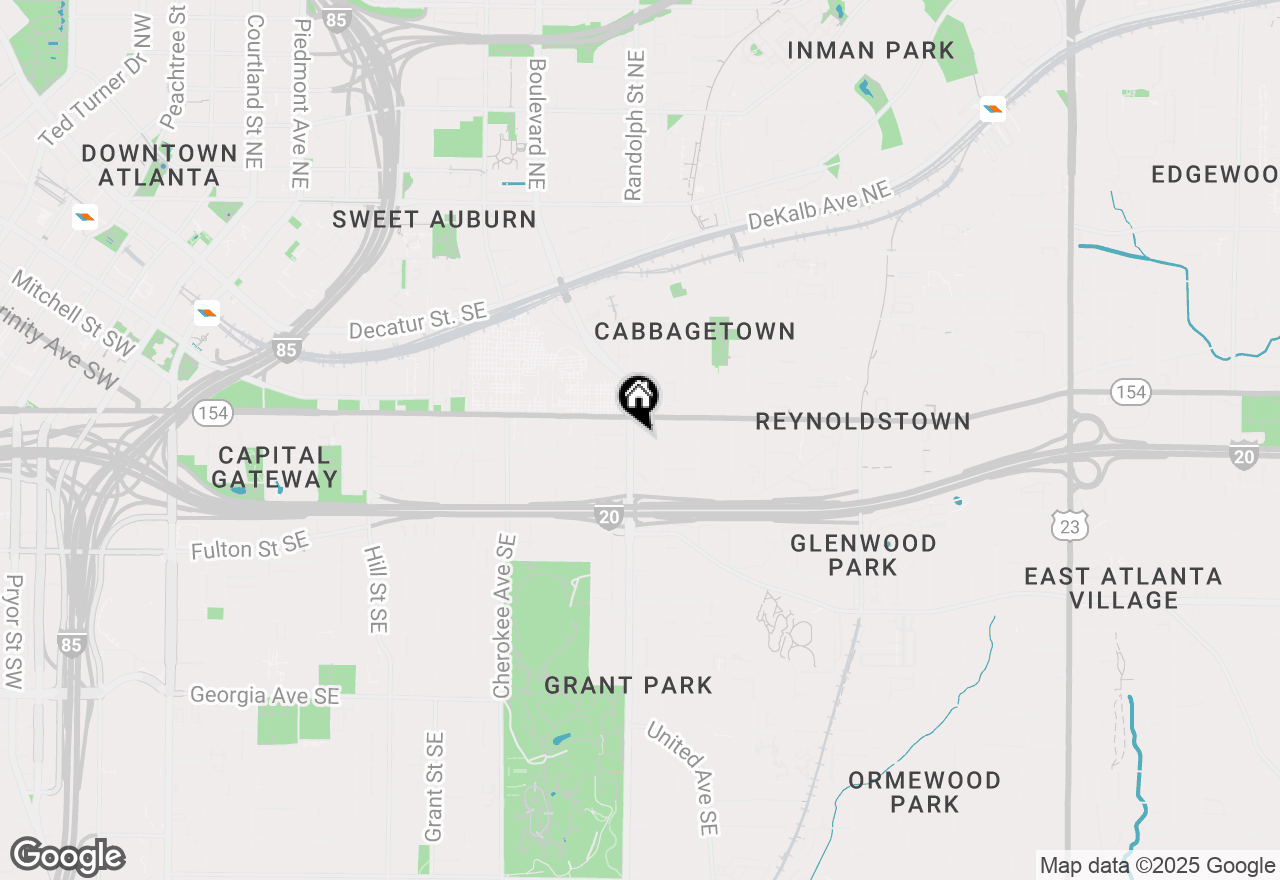 Map of 601 Mcdonald Street Se #2, Atlanta, GA 30312