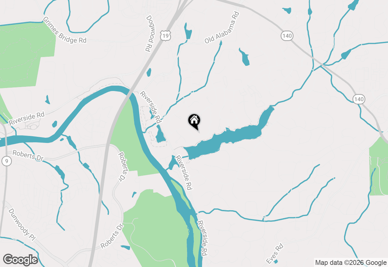 Map of 1140 Northshore Drive, Roswell, GA 30076
