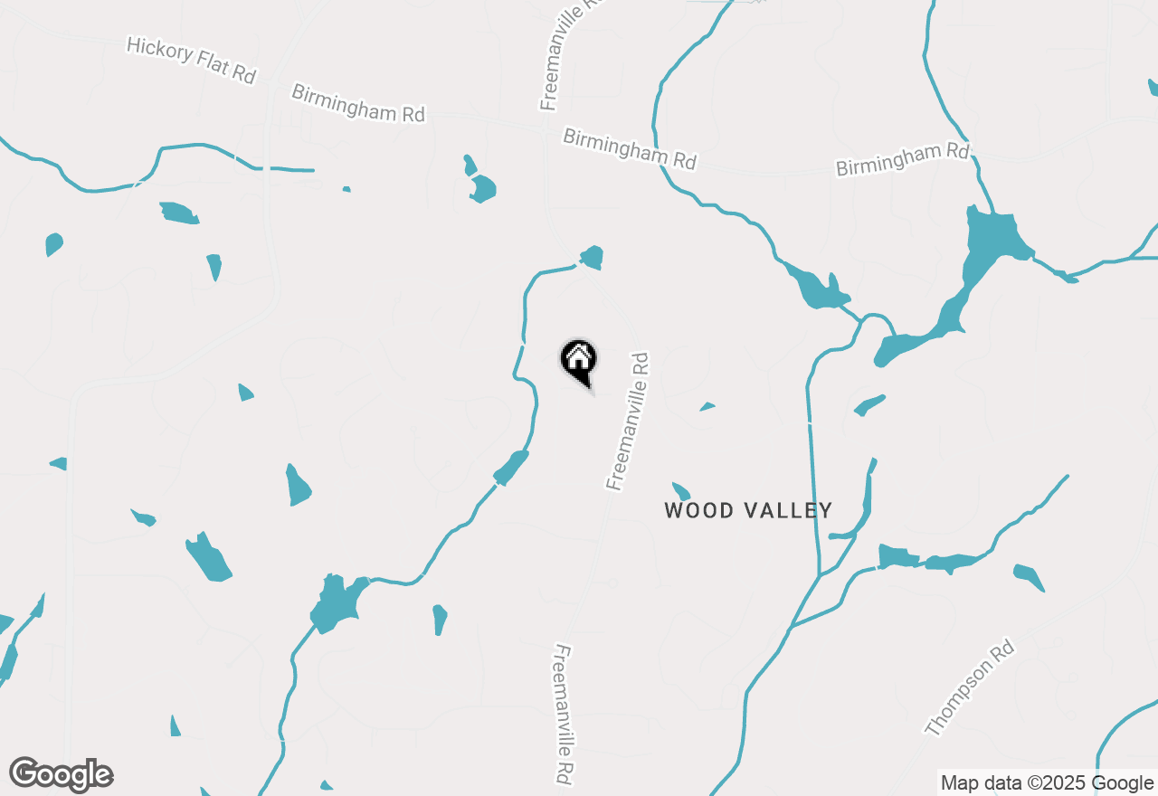 Map of 711 Hallbrook Court, Alpharetta, GA 30004