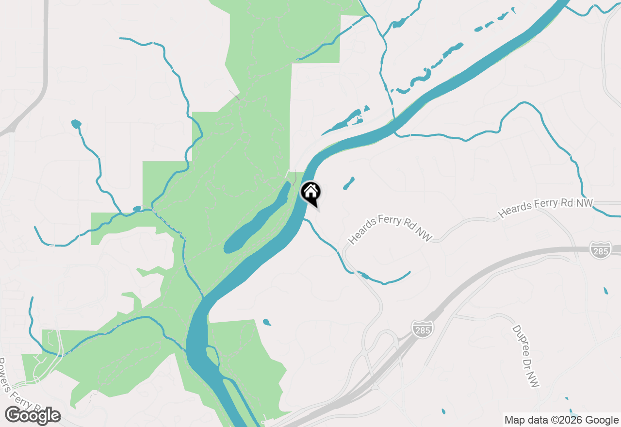 Map of 5960 Winterthur Drive, Atlanta, GA 30328