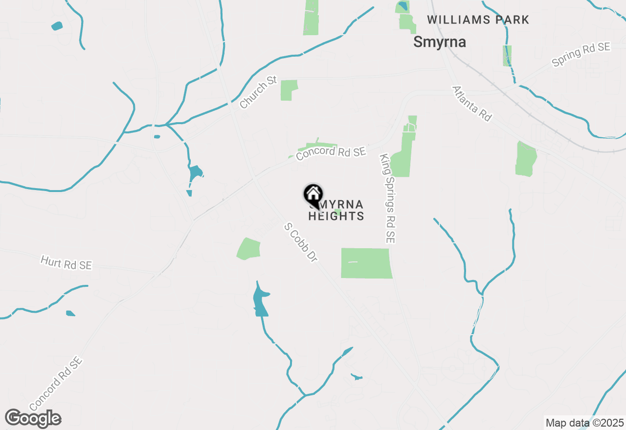 Map of 970 Pinedale Drive Ne, Smyrna, GA 30080