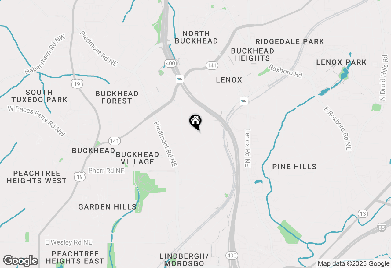 Map of 678 E Paces Ferry Road Ne, Atlanta, GA 30305