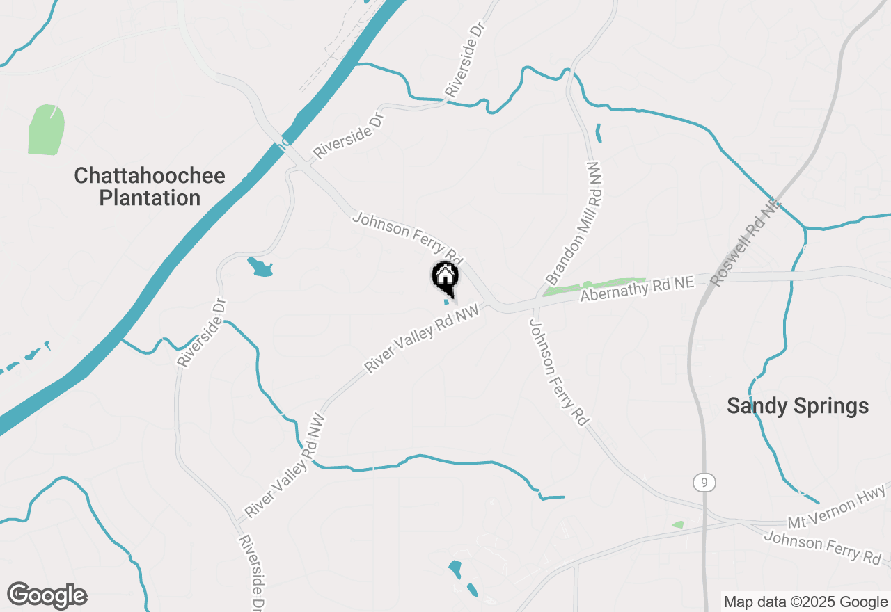 Map of 265 River Valley Court #1, Atlanta, GA 30328