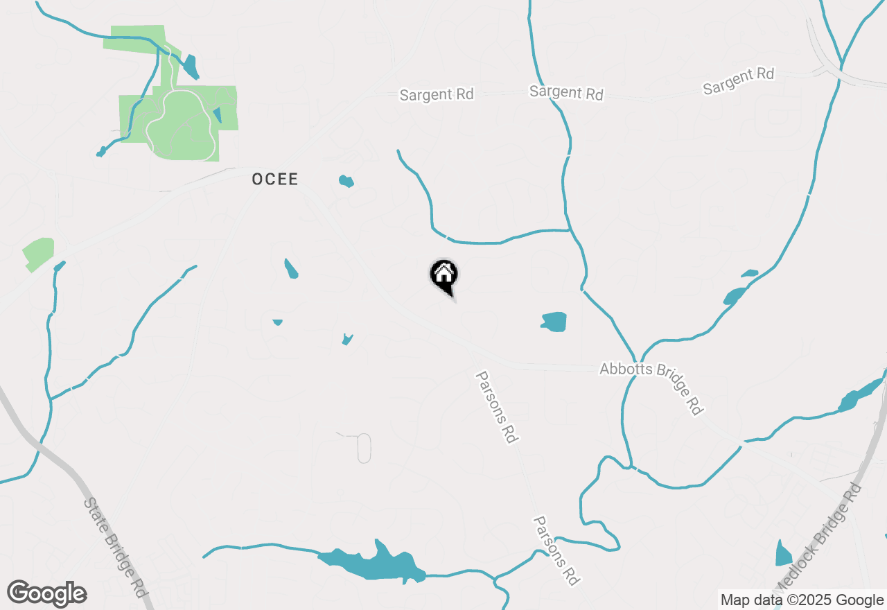 Map of 700 Eastbourne Court, Alpharetta, GA 30005