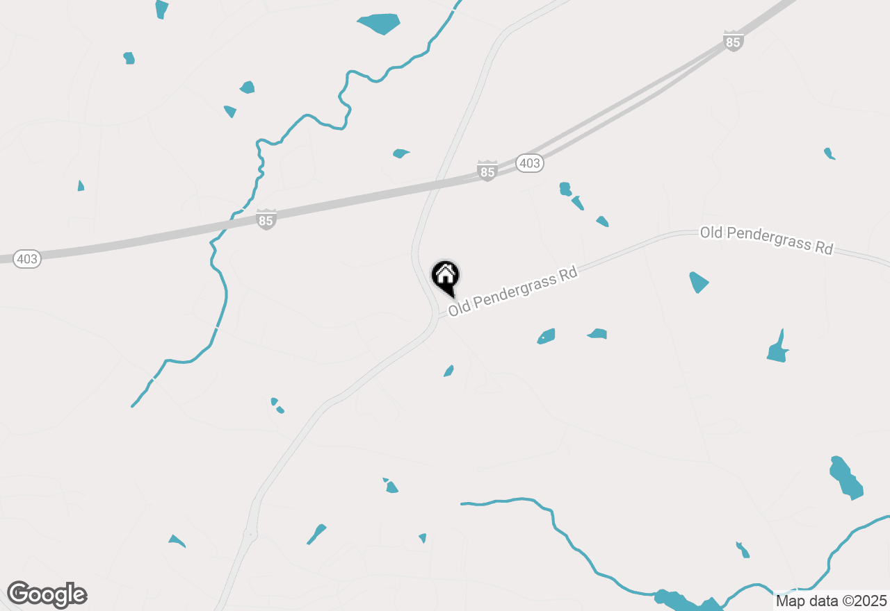 Map of 6396 Old Pendergrass Road, Jefferson, GA 30549