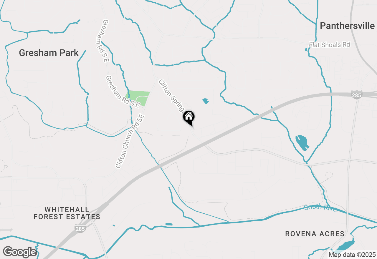 Map of 2405 Clifton Springs Road, Decatur, GA 30034