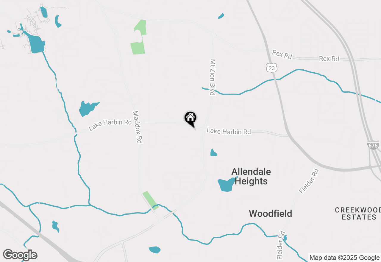 Map of 2609 Lake Harbin Road, Morrow, GA 30260