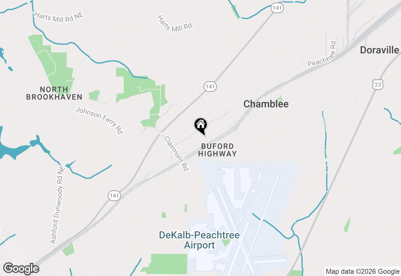 Map of 5200 Peachtree Road #3116, Chamblee, GA 30341