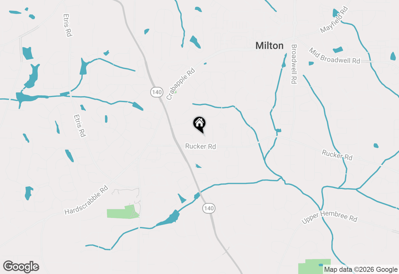 Map of 290 Rucker Road, Alpharetta, GA 30004