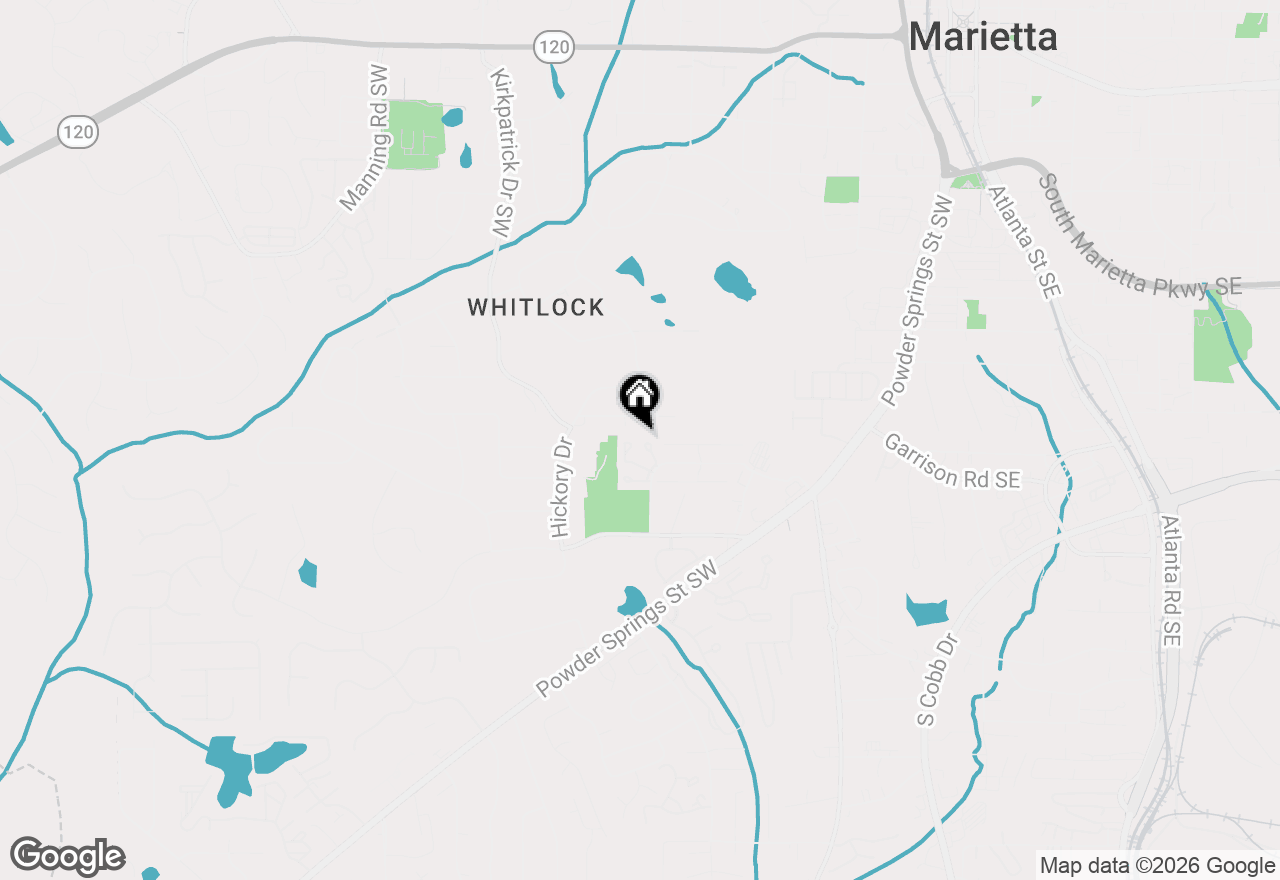 Map of 413 Promenade Court Sw, Marietta, GA 30064