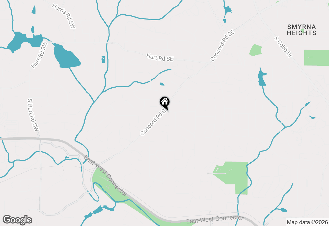 Map of 3901 Obryant Circle, Smyrna, GA 30082