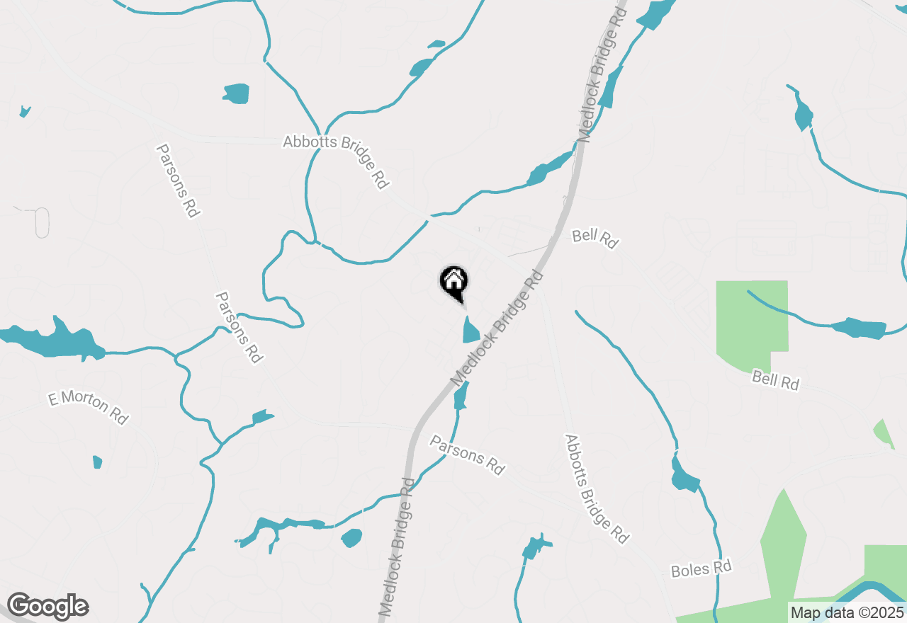 Map of 10785 Brunson Drive, Johns Creek, GA 30097