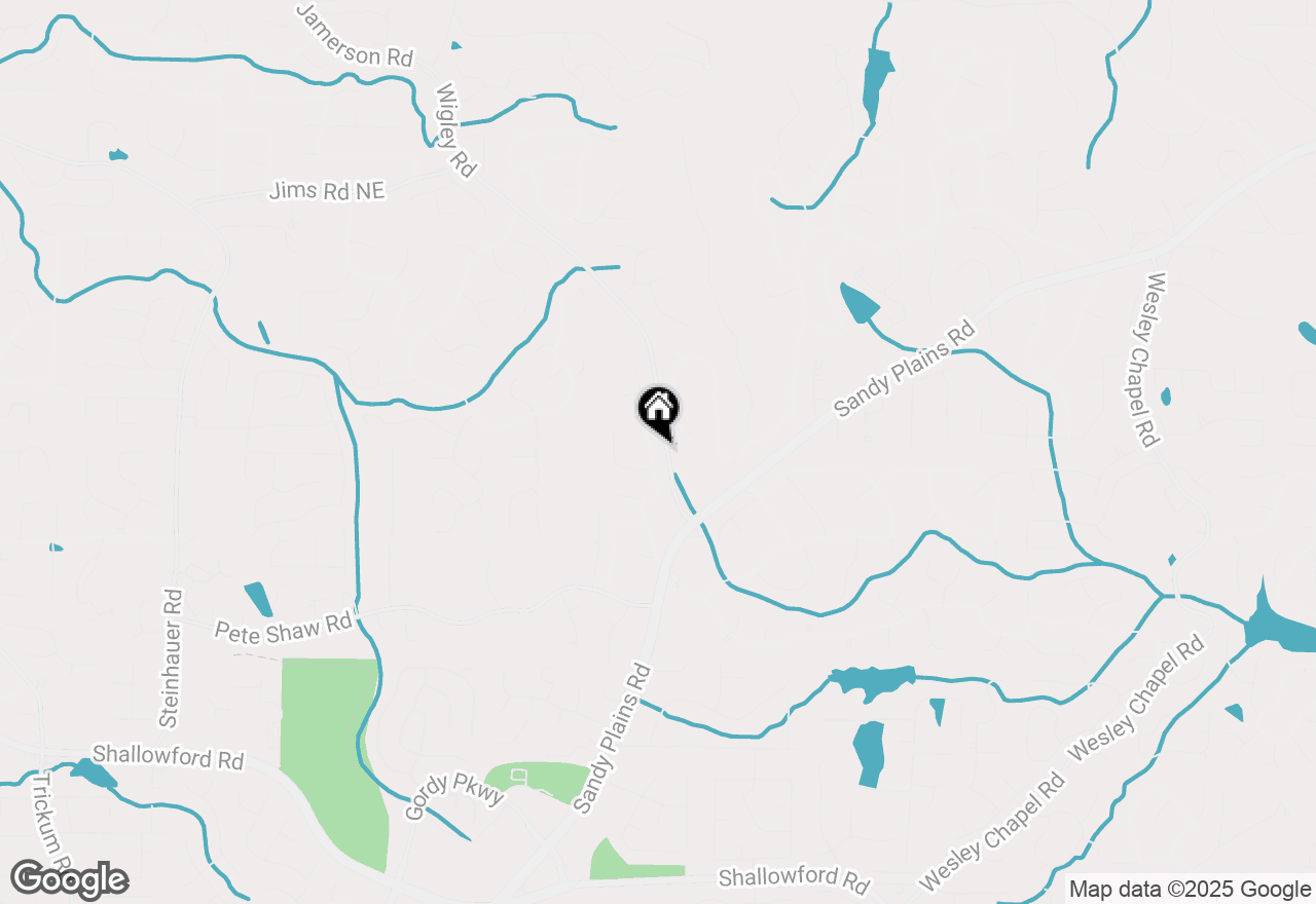 Map of 3318 Devaughn Drive Ne, Marietta, GA 30066
