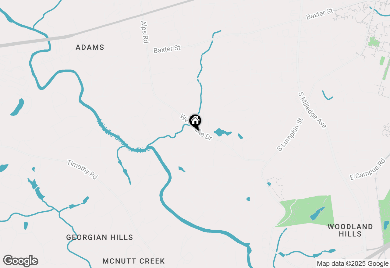 Map of 120 Plum Nelly Road, Athens, GA 30606