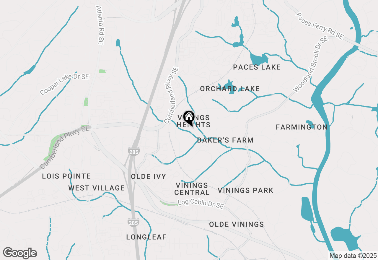 Map of 4320 Brookview Drive Se, Atlanta, GA 30339