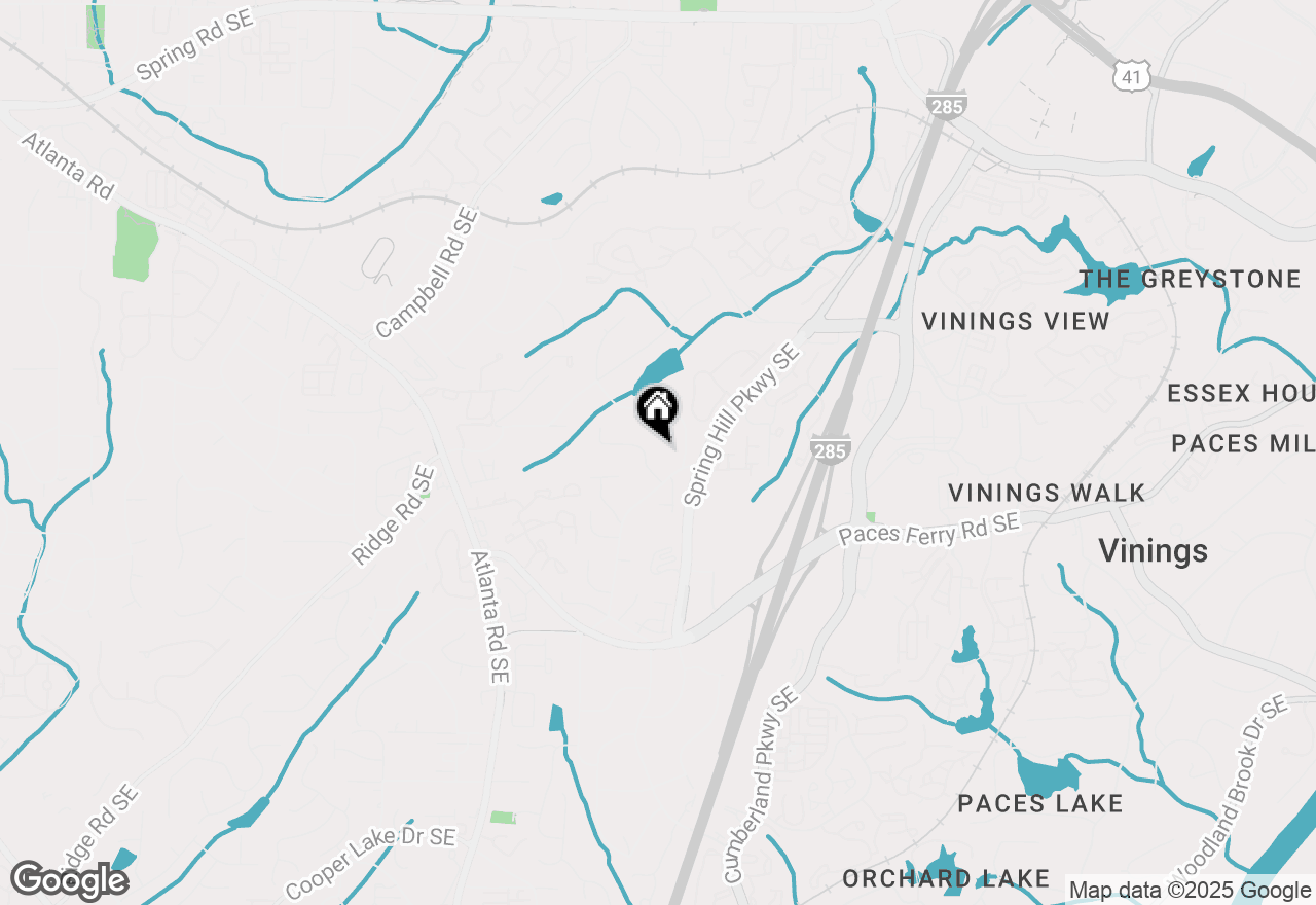 Map of 2351 Honeysuckle Lane Se, Smyrna, GA 30080