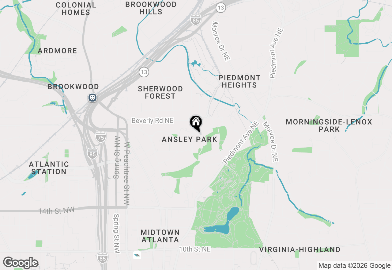 Map of 27 Maddox Drive Ne, Atlanta, GA 30309