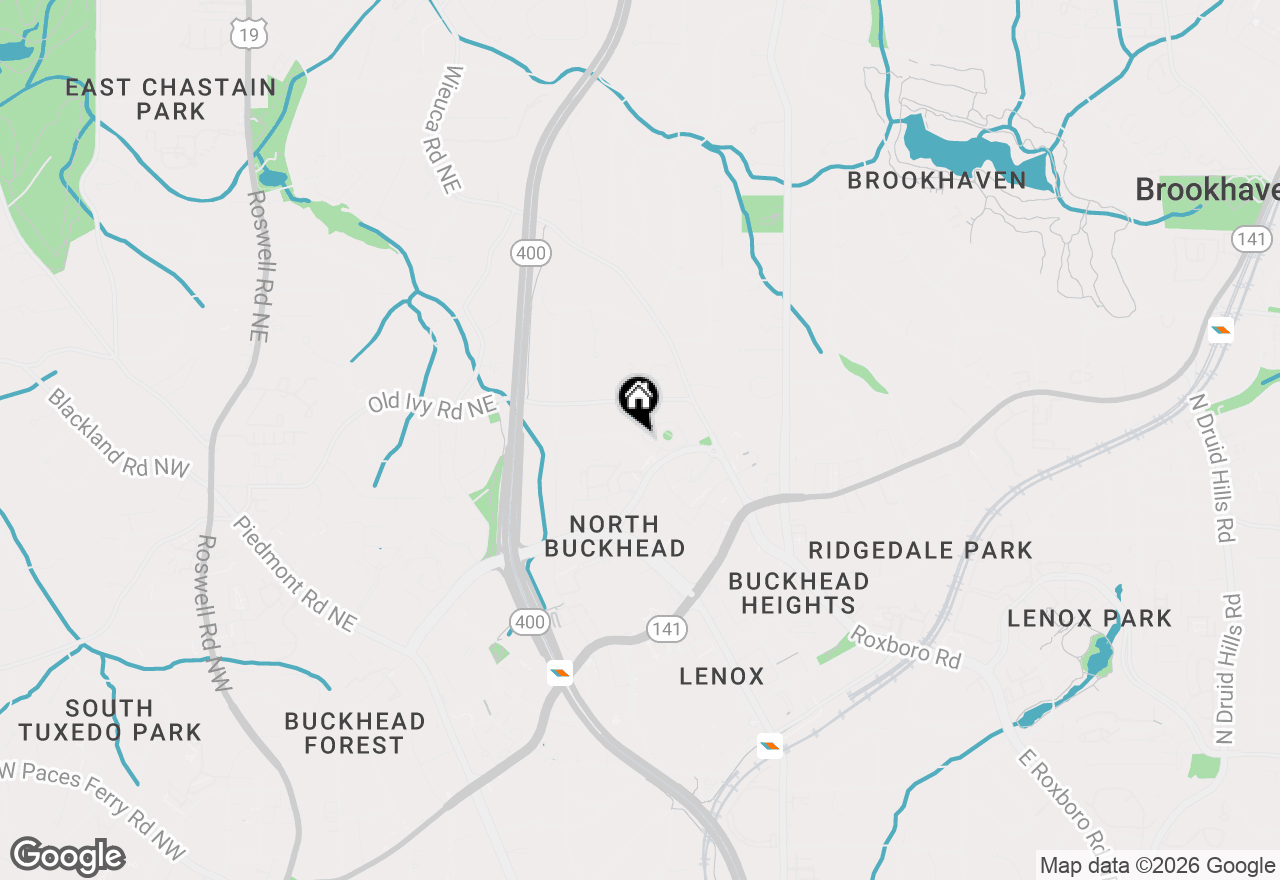 Map of 704 Longleaf Drive Ne, Atlanta, GA 30342