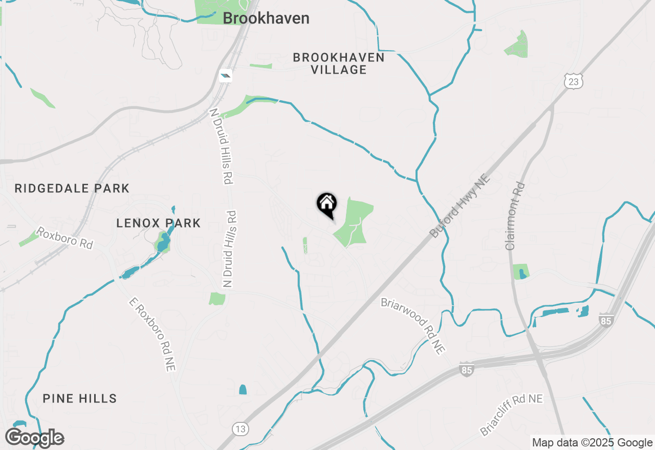 Map of 1468 Briarwood Road Ne #806, Atlanta, GA 30319