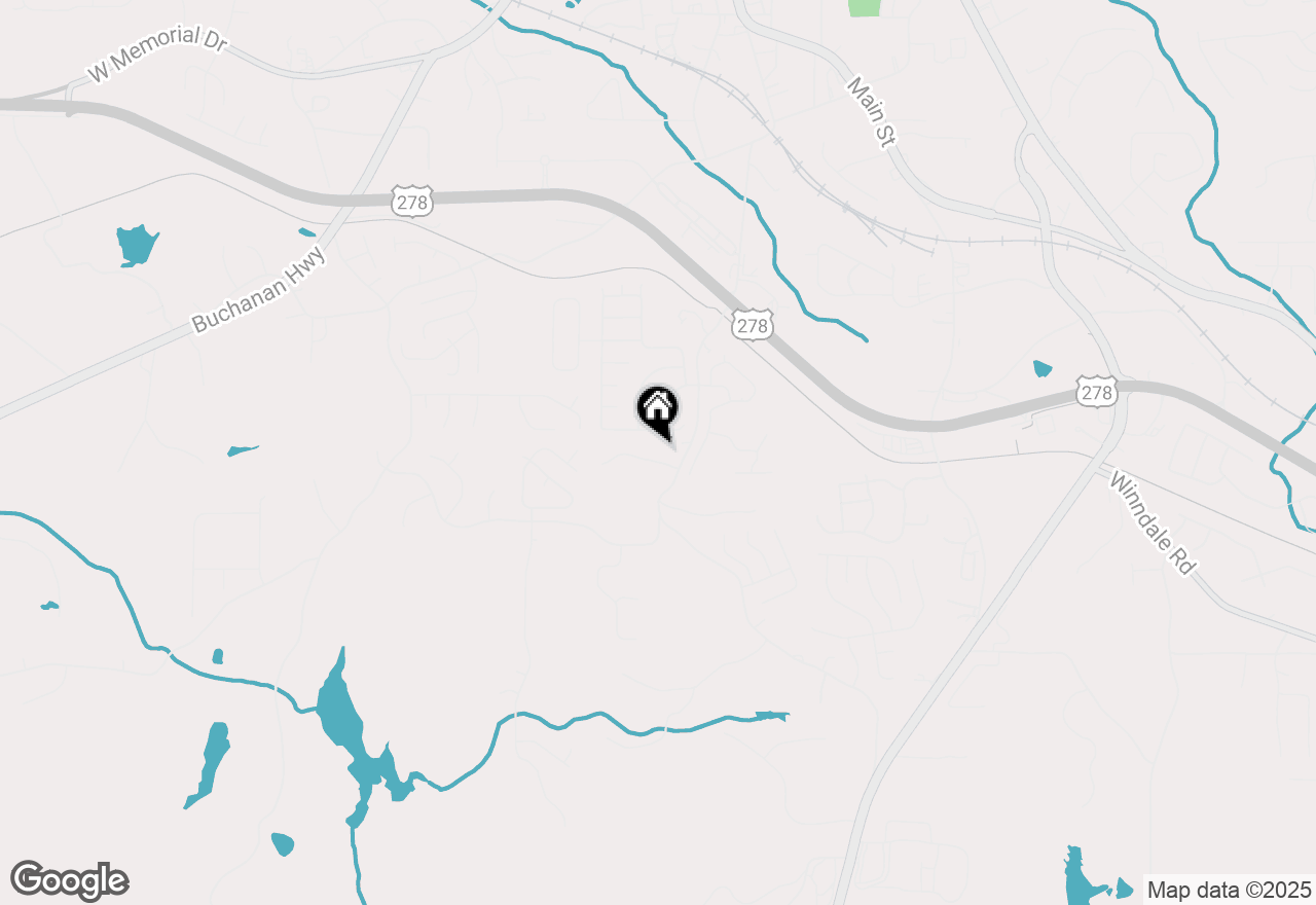 Map of 56 Wood Valley Drive, Dallas, GA 30157