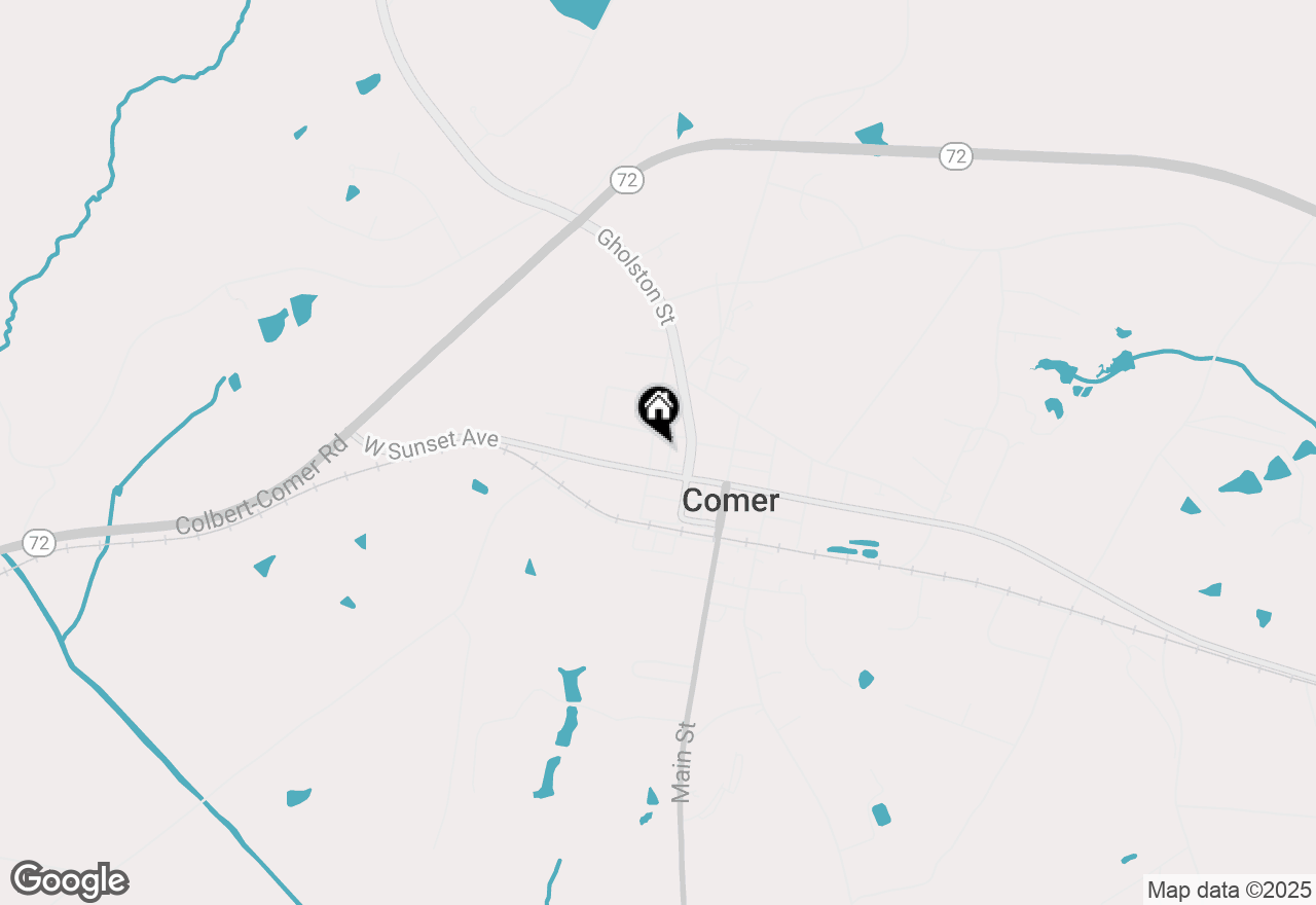Map of 2060 College Street, Comer, GA 30629