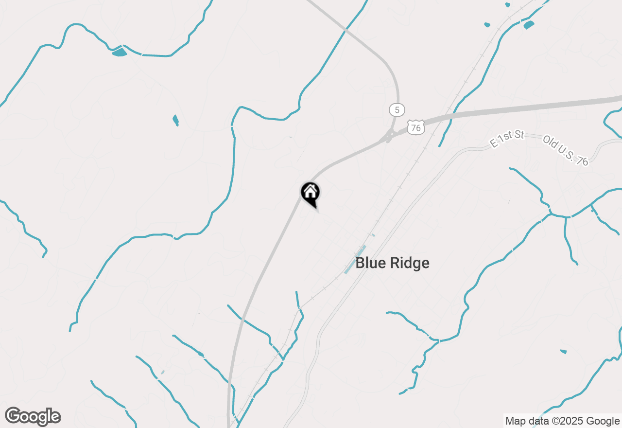 Map of 5 Upper Knoll Drive, Blue Ridge, GA 30513