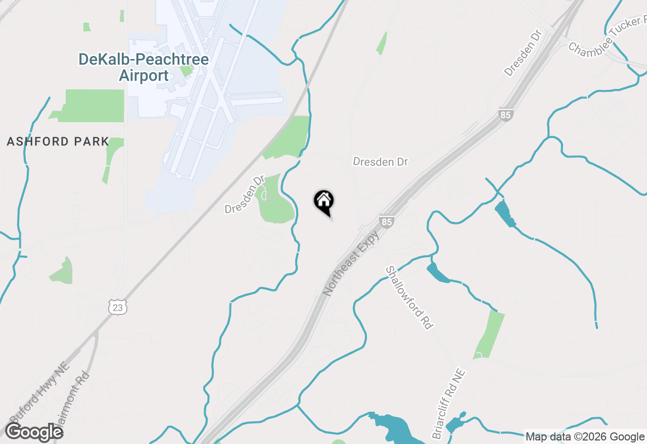 Map of 2678 Frontier Trail, Atlanta, GA 30341