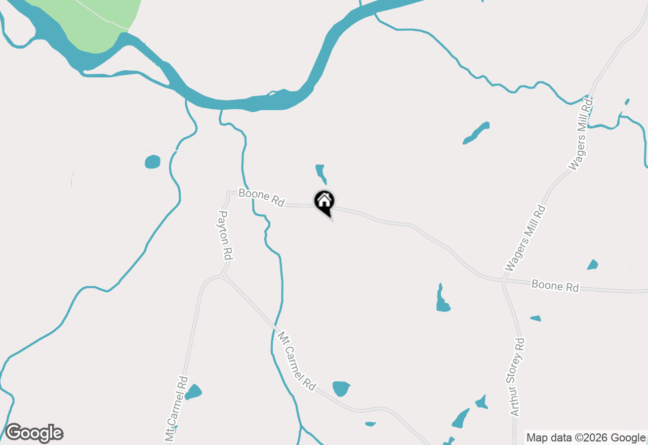 Map of 1556 Boone Road, Newnan, GA 30263