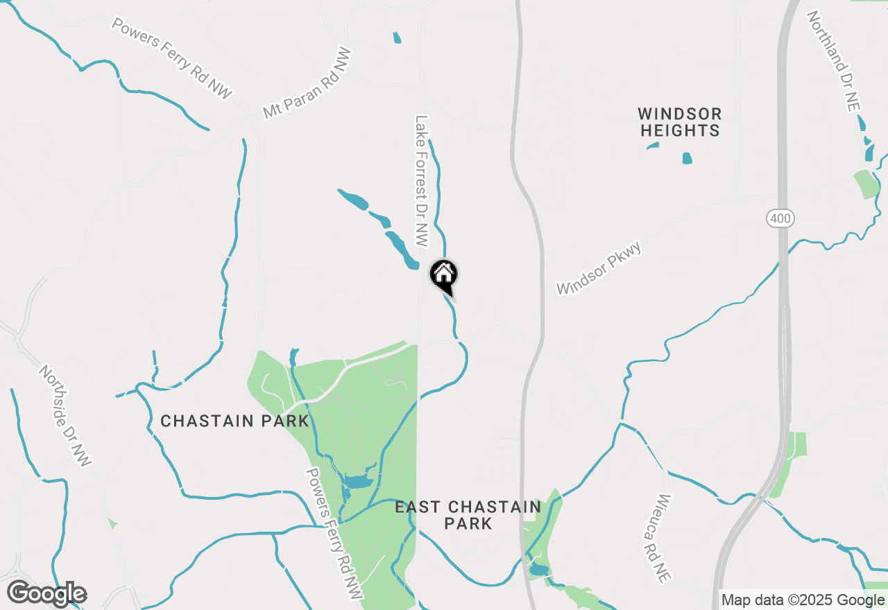 Map of 4554 Meadow Valley Drive, Atlanta, GA 30342